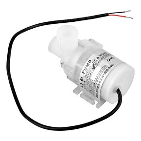 8x7x6 Qqmora kd-28 12v Food Ultra Quiet Mini DC 12V 12W White Food Grade Brushless Submersible 3.5m Head