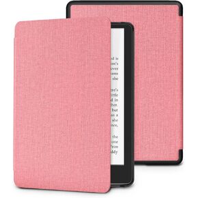 DTTO Case for Kindle Paperwhite (11th Generation-2021) - Slim Hard PC Cover with Auto Wake/Sleep fits Amazon Kindle Paperwhite 2021, 6.8 inch (Pink)