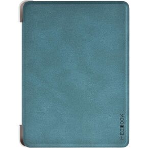 Original Leather Cover for 6-inch Meebook eReader M6C【 M6C is Color Screen Ebook Reader】, Auto Wake up/Sleep Function