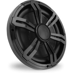 Pyle 8" Slim Marine Subwoofer - 300W 4 Ohm Waterproof Car Component Speaker System, Low Profile PP Cone w/Rubber Edge, 30 Oz Magnet 1.5" Voice Coil, for Custom Audio Boat Truck Mobile Vehicle (White)