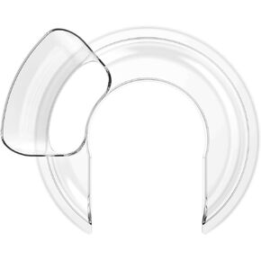 Secure Pouring Shield for KitchenAid 4.5-5 QT Tilt-Head Stand Mixers(Stainless Steel, Glass, Ceramic) - Clear Secure Fit Splatter Guard for Kitchen Aid Tilt-Head Stand Mixers and Dishwasher Safe
