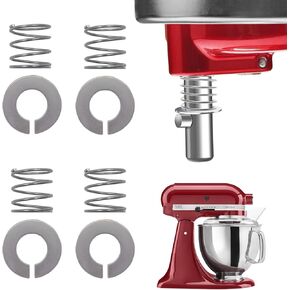 Stainless Steel Spring and Washer Fit Compatible with Kitchenaid Stand Mixer 3.5/4/5/6/7/8 Quart