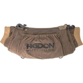Higdon Outdoors Stuff Muff Hand Warmer/Call System (MUD) | Fleece Lined Muff with Zip up Pockets and Easy Call Access for Waterfowl Hunting