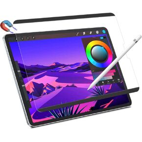 STARY Like Paper Magnetic Screen Protector for iPad Pro 12.9 Inch (2022/2021/2020/2018), Matte Anti-Glare Film for Drawing - Removable & Reusable