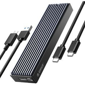 ORICO M.2 NVMe SSD Enclosure, USB 3.1 Gen 2 (10 Gbps) to NVMe PCI-E M.2 SSD Case Support UASP for NVMe SSD Size 2230/2242/2260/2280(up to 4TB)-M2PV