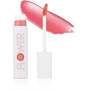 FLOWER BEAUTY Bitten Lip Stain | Vivid Long Lasting Water-based Lips Tint | High Color Moisture Marker | Cruelty-Free Make Up | (Coy)