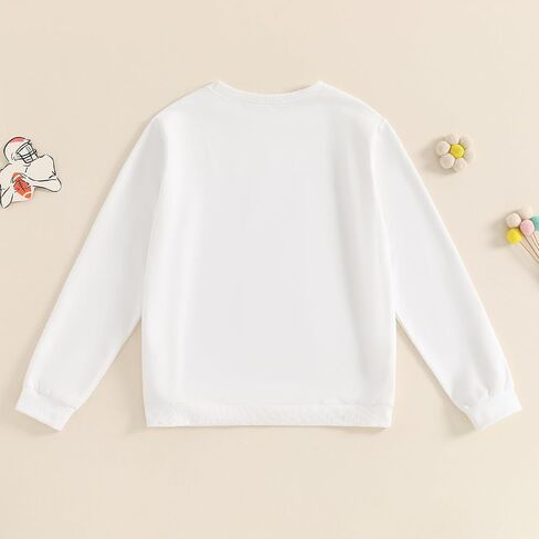 Mommy and Me Football Season Matching Outfit Game Day Crewneck Sweatshirt Pullover Mama Baby Fall Clothes in Kuwait
