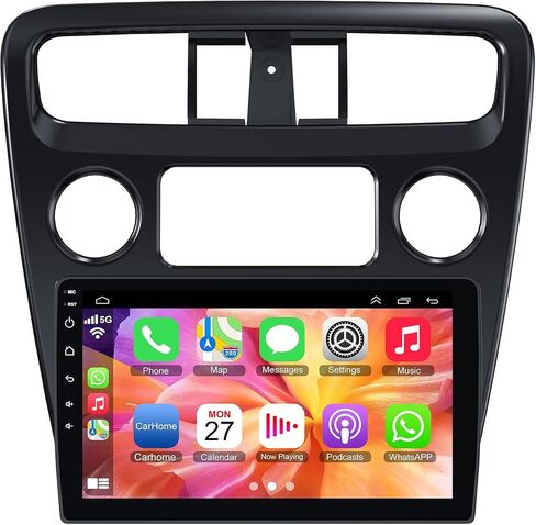Android 12 لراديو ستيريو السيارة Hondas Accord 2G RAM+32G ROM لـ 1998-2002، شاشة لمس IPS 9 بوصة مع Carplay لاسلكي/سلكي Android Auto، DSP، بلوتوث، كاميرا احتياطية، دعم Obd2/DVR/TPMS in Saudi Arabia