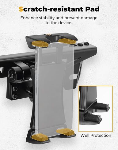 KEMIMOTO PRO XP Electronic Device Mounts, Adjustable PRO XP Tablet Mount Metal Tablet Holder Frame GPS Holder Phone Mount Compatible with Polaris 2020-2024 RZR PRO XP/XP4 in Saudi Arabia
