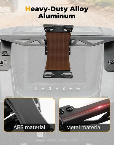 KEMIMOTO PRO XP Electronic Device Mounts, Adjustable PRO XP Tablet Mount Metal Tablet Holder Frame GPS Holder Phone Mount Compatible with Polaris 2020-2024 RZR PRO XP/XP4 in Saudi Arabia