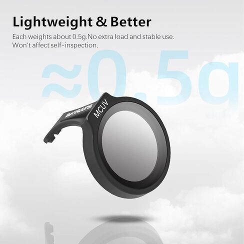 مجموعة مرشحات FPVtosky ND لـ DJI NEO، مجموعة مرشحات ND متعددة الطبقات لملحقات الطائرات بدون طيار DJI NEO - مرشح 4 عبوات (MCUV، CPL، ND32، ND64) in Kuwait