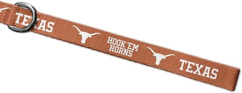 Texas Longhorns Collars and Leashes | Officially Licensed | Fits All Pets! (6 Foot Leash) Orange in Saudi Arabia