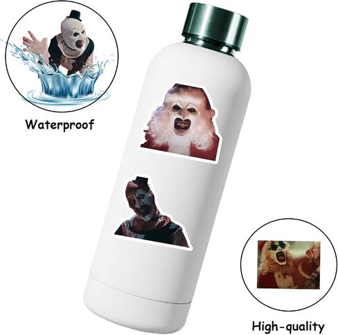 100PCS Horror Movie Stickers, Halloween Film Sticker, Waterproof Decals, for Kids Boys Girls (Halloween 001) in Saudi Arabia