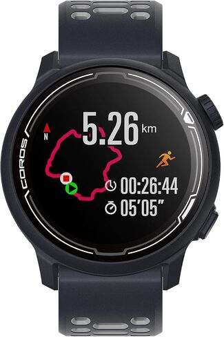 ساعة COROS PACE 2 الرياضية GPS مراقب معدل ضربات القلب، عمر بطارية طويل 20 يومًا، مقياس الضغط الجوي، خفيف الوزن، سترافا، خطة التدريب، الملاحة، مسار النوم، السباحة، الدراجة، الجري، القوة، جهاز المشي (نايلون بحري) in Kuwait
