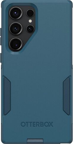 OtterBox Galaxy S23 Ultra (فقط) - حافظة سلسلة Commuter - Don't Be Blue، نحيفة وصعبة، جيب - صديقة - مع حماية للمنافذ - عبوة غير مخصصة للبيع بالتجزئة in Saudi Arabia