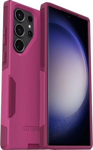 OtterBox Galaxy S23 Ultra (فقط) - حافظة سلسلة Commuter - Don't Be Blue، نحيفة وصعبة، جيب - صديقة - مع حماية للمنافذ - عبوة غير مخصصة للبيع بالتجزئة in Saudi Arabia
