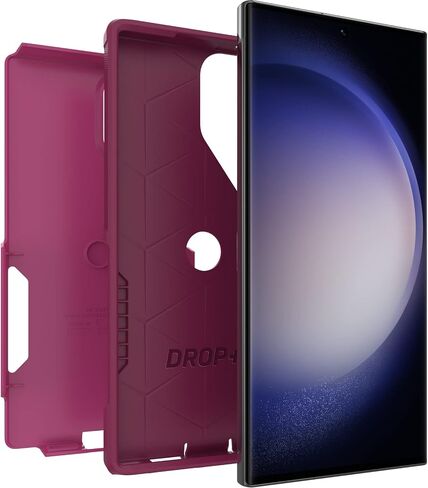 OtterBox Galaxy S23 Ultra (فقط) - حافظة سلسلة Commuter - Don't Be Blue، نحيفة وصعبة، جيب - صديقة - مع حماية للمنافذ - عبوة غير مخصصة للبيع بالتجزئة in Saudi Arabia