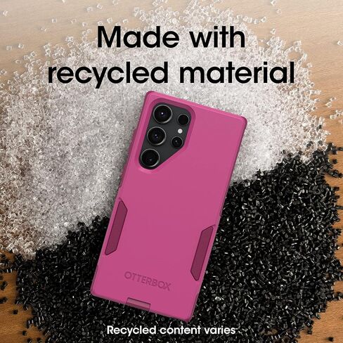 OtterBox Galaxy S23 Ultra (فقط) - حافظة سلسلة Commuter - Don't Be Blue، نحيفة وصعبة، جيب - صديقة - مع حماية للمنافذ - عبوة غير مخصصة للبيع بالتجزئة in Saudi Arabia