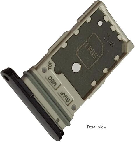 حامل بطاقات بديل لشريحتي اتصال Galaxy s23 لهاتف Samsung Galaxy s23 5G S911 SM-S911B/DS، SM-s911 6.1 بوصة - لون أسود in Saudi Arabia