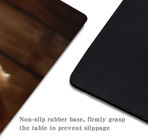 Kanagawa Waves Mouse Pad, Brightly Golden Unique Design Mousepad Huge Waves, Non-Slip Rubber Base Mouse Pads for Desk, Office Home Washable Gaming Mousepad Desk Accessories (Golden Wave) in Saudi Arabia