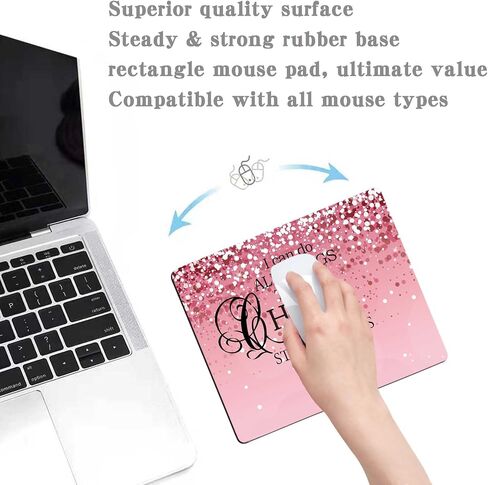 Kanagawa Waves Mouse Pad, Brightly Golden Unique Design Mousepad Huge Waves, Non-Slip Rubber Base Mouse Pads for Desk, Office Home Washable Gaming Mousepad Desk Accessories (Golden Wave) in Saudi Arabia