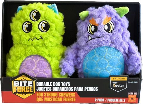 لعبة Kevlar Tough Plush المكونة من قطعتين للكلاب الوحشية، مزودة بأصوات زقزقة مدمجة in Kuwait