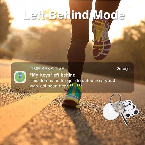 HH-Tech Smart Tag for Apple iOS Devices, Key Tracker, Item Finder, Luggage Tag, Mini Tracker, Easily Track Your Wallet, Bag, Suitcase, and More in Saudi Arabia