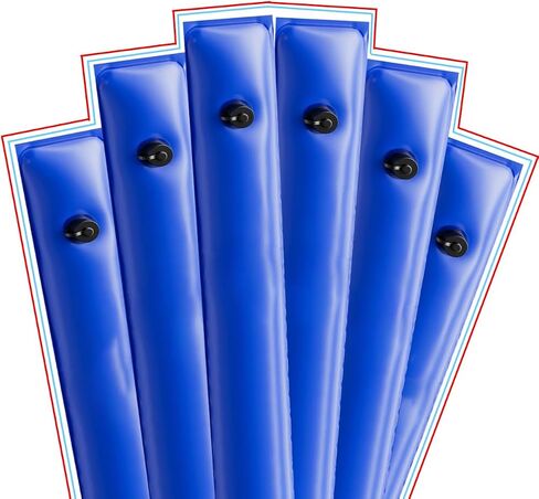 Pool Water Bags for Pool Covers, Sunwuk 0.7mm (21GA) Thickness Heavy-Duty Pool Water Bags, 10 Pack 10Ft Pool Cover Weights for Inground Pool Cover in Saudi Arabia