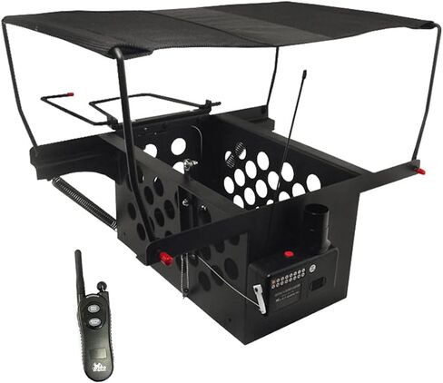 DT Systems BL Series Remote Bird Launcher, Quiet-Release 700-Yard Range Hunting Dog Retrieval Training Tool with Easy-Load Trap Door & Beeper/Locator, Fits Pigeon/Quail Sized Birds in Kuwait