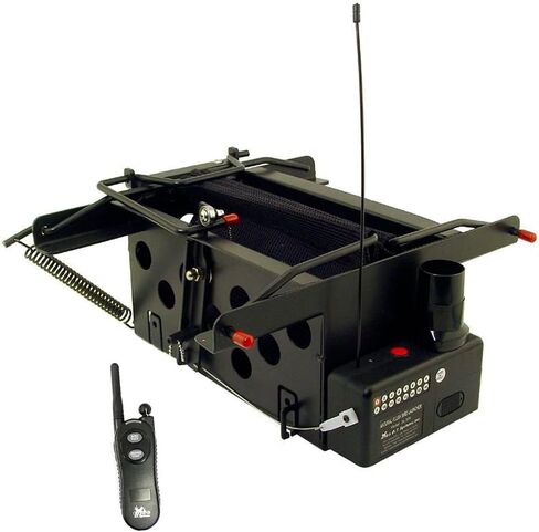 DT Systems BL Series Remote Bird Launcher, Quiet-Release 700-Yard Range Hunting Dog Retrieval Training Tool with Easy-Load Trap Door & Beeper/Locator, Fits Pigeon/Quail Sized Birds in Kuwait