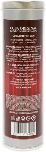 Cuba Magnum Red By Cuba For Men, Eau De Toilette Spray, 4.2-Ounce Bottle,152257 in Saudi Arabia