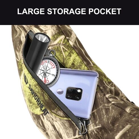 SAVIOR HEAT Heated Hand Muff, 10000mAh Rechargeable Hand Warmer Pouch for Winter Outdoor Hunting Camping Golf Photography in Saudi Arabia