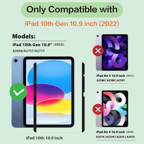 STARY Like Paper Magnetic Screen Protector for iPad Pro 12.9 Inch (2022/2021/2020/2018), Matte Anti-Glare Film for Drawing - Removable & Reusable in Saudi Arabia