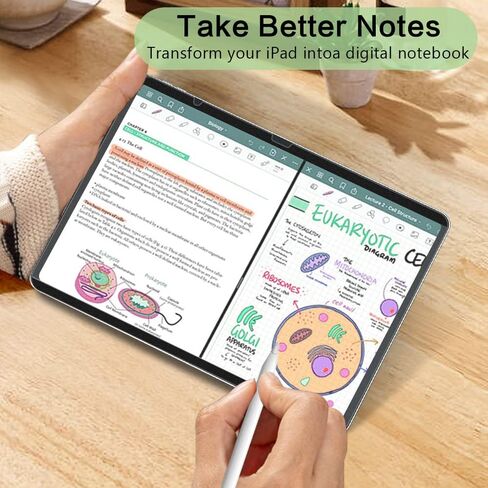 STARY Like Paper Magnetic Screen Protector for iPad Pro 12.9 Inch (2022/2021/2020/2018), Matte Anti-Glare Film for Drawing - Removable & Reusable in Saudi Arabia