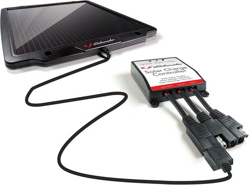 شوماخر SPC-7A جهاز التحكم بالشحن بالطاقة الشمسية 12 فولت - لبطاريات الرصاص الحمضية والألواح الشمسية - أسود in Kuwait