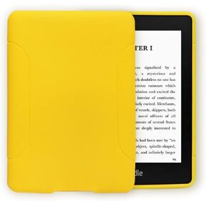 Case for Amazon 11th Generation 6.8" Kindle Paperwhite Cover - Slim Fit TPU Gel Protective Case Cover for 2021 All-New Kindle Paperwhite5 (Yellow)