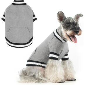 KOOLTAIL Halloween Dog Sweater Costume Fall Winter Clothes - Soft Pumpkin Knitwear Dog Cold Weather Coat, Pet Sweatshirt Pullover Outfit for Small Medium Large Dogs Puppy Cats Girls Boys Orange S