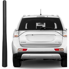 7 Inch Antenna for Mitsubishi Outlander (2006-2017), Mitsubishi Outlander Sport (2011-2016), Mitsubishi Outlander Antenna, Flexible Rubber Antenna Replacement Mast for Mitsubishi Outlander Sport