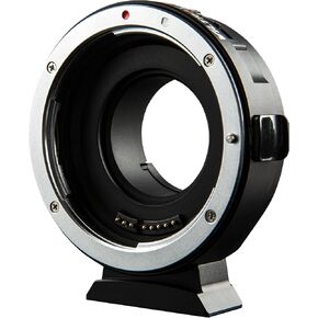 EF-M1 PRO Lens Adapter Auto Focus Lens Converter Ring for Canon EOS EF/EF-S Lens Compatible for Lumix M43 MFT Olympus Panasonic Camera GH4 GH5 GH5S GH6 GF5 GF1 GX9 G9 E-M5 E-M10II E-PL5