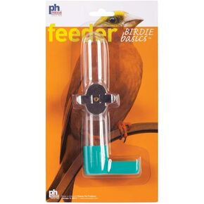 Prevue Pet Products Glass Tube Feeder Carded