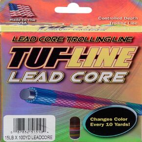 TUF LINE Western Filament Lead Core Trolling Line