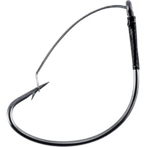 Dr.Fish 30 Pack Weedless Wacky Hooks Wide Gap Drop Shot Hook Bass Fishing Hook Freshwater for Neko Rig Punch Shot Flipping
