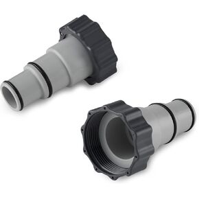 Intex Replacement Hose Adapter A w/Collar for Threaded Connection Pumps (Pair)