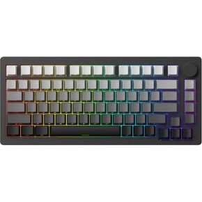 M1W V3 HE Gaming Keyboard Magnetic Switch Rapid Trigger Mechanical Keyboard Bluetooth 2.4GHz Wired Gasket Mount RGB Aluminum Keyboard for Mac/Win (Horizon Blue Creamy Yellow Magnetic Switch)