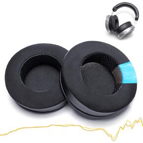 Sundara Cooling Gel Earpads Compatible with HiFiMan Sundara, HE-400 HE-400i HE400S HE-500 HE-560 HE35X HE-4 HE-4XX HE-5 HE6 HE-X4 HE-5SE Covered with Ice Cloth Replacement Ear Pads
