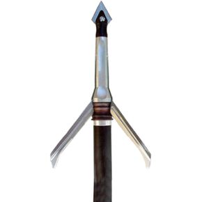 Grim Reaper 1804 Stainless Steel Razorcut Mechanical 3-Blade Broadheads 100 Grain 1-3/4 inch (3 pack)