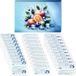 Reusable Ice Packs for Cooler - Long Lasting Cold Freezer Packs for Coolers and Lunch Boxes - Cooler Ice Packs for Camping Gear, Fishing, Road Trips, Beach Must Haves