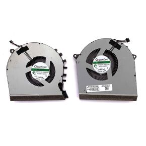 CPU+GPU Cooling Fan Replacement for HP OMEN 17-CB 17T-CB, 17-CB0030NR 17-CB0070NR 17-CB0092NR 17T-CB0xxx, P/N: L62864-001 MG75091V1-1C010-S9A MG75091V1-1C020-S9A (GTX 1660 Ti, RTX 2060 Series)