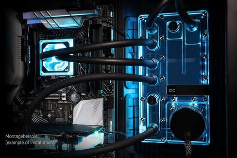 لوحة التوزيع الأساسية Alphacool 360 يمينًا مع حامل مضخة VPP/D5 in Kuwait