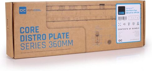 لوحة التوزيع الأساسية Alphacool 360 يمينًا مع حامل مضخة VPP/D5 in Kuwait